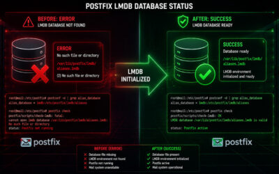Postfix Postscreen Error: How to Fix ‘No such file or directory’ for LMDB Maps